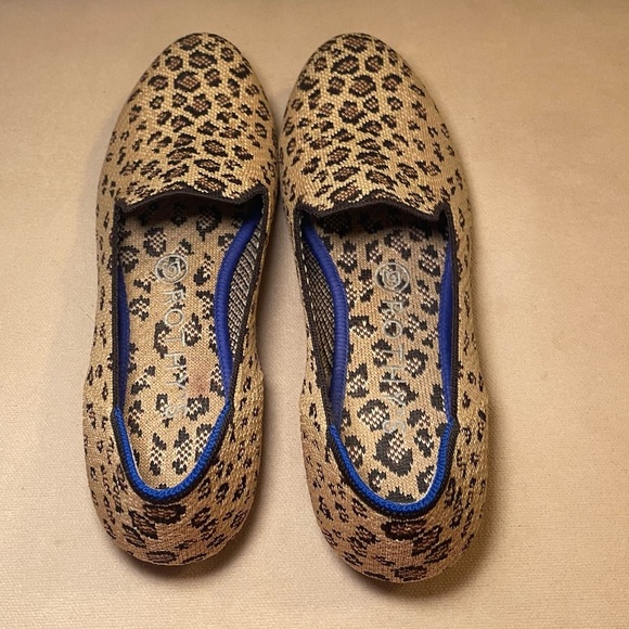 Rothy's The Loafer in Moroccan Amber  Cheetah/Leopard Print - Picture 4 of 5